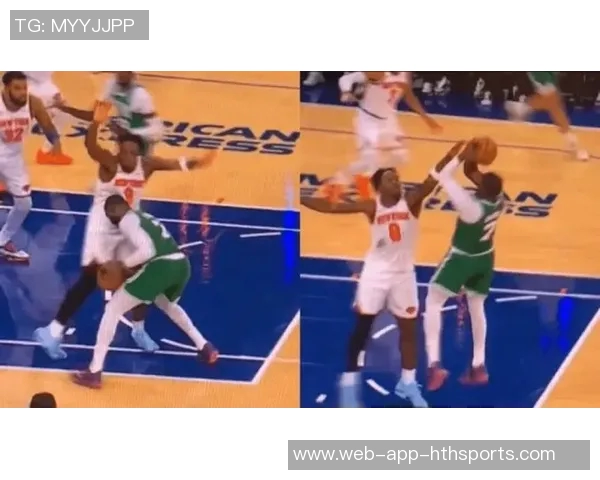 杰伦布朗意外撞击K乔治白T恤沾满发际线粉成新焦点 杰伦布朗意外撞击K乔治白T恤沾满发际线粉成新焦点